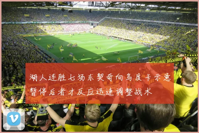 湖人连胜七场东契奇向乌度卡示意暂停后者才反应迅速调整战术